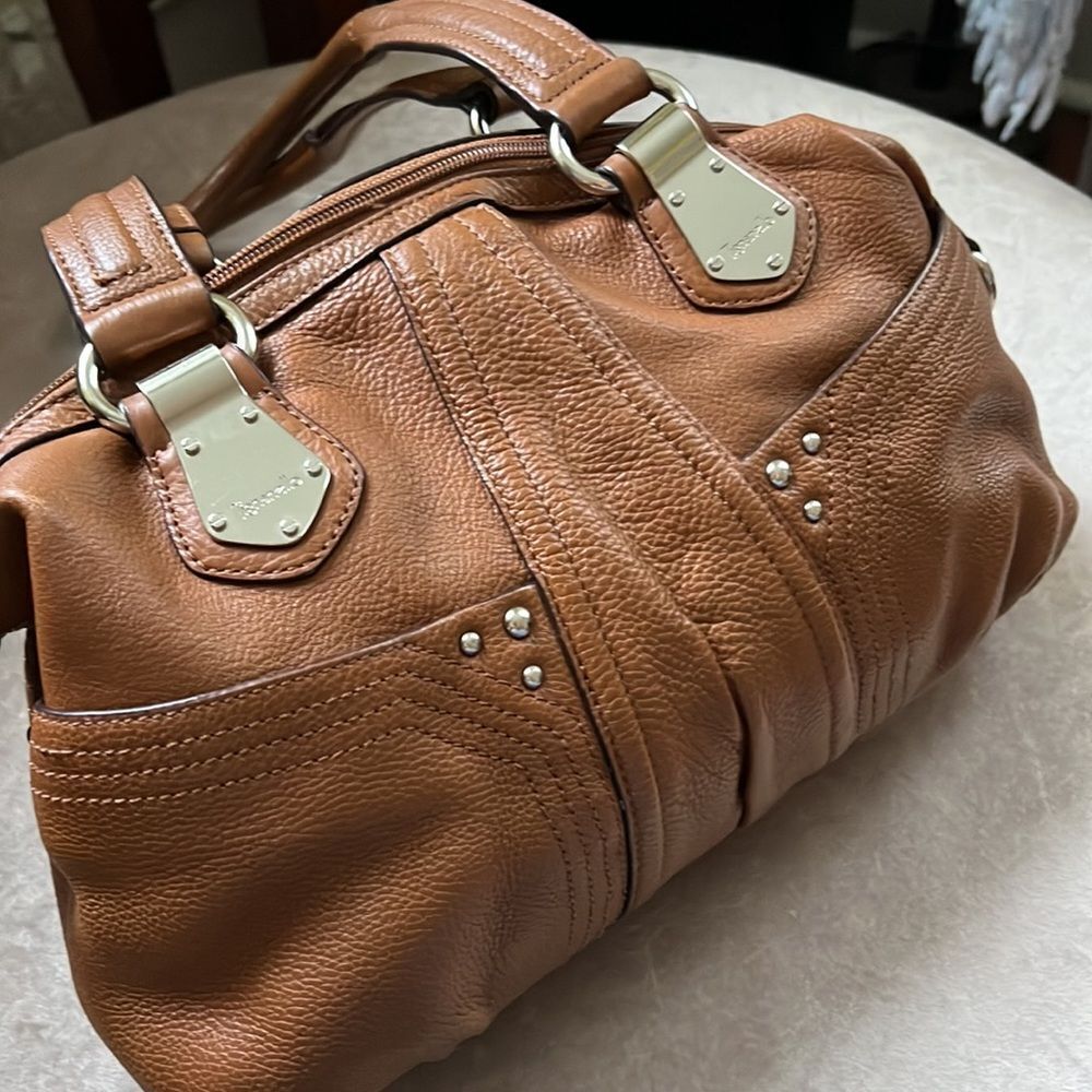 *Tignanello* Brown Leather Y2K 90’s Handbag